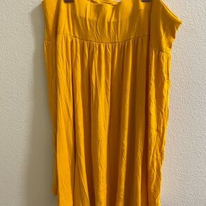 Loft Vibrant‎ Yellow Skirt XL